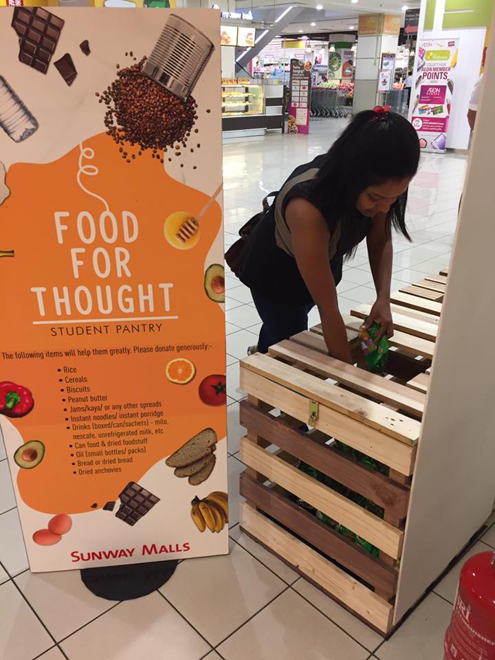 Facebook/Campus Pop Up Pantry Doing it for the needy.
